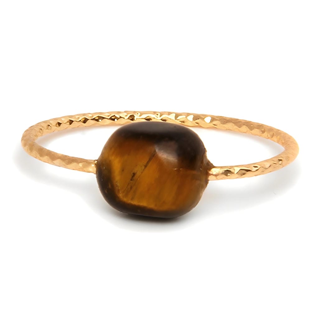 Thin Ring with colorful Stones