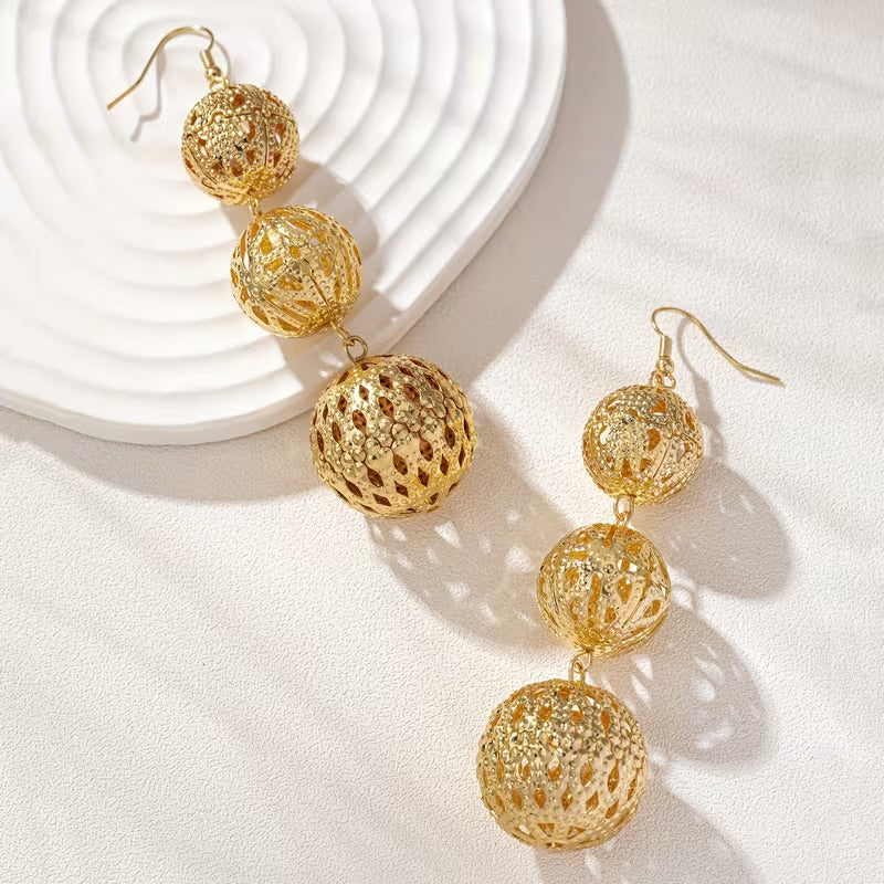 Graceful Bohemian Drop Earrings