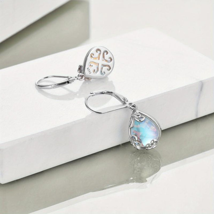 Heather Free Spirit Moonstone Earrings