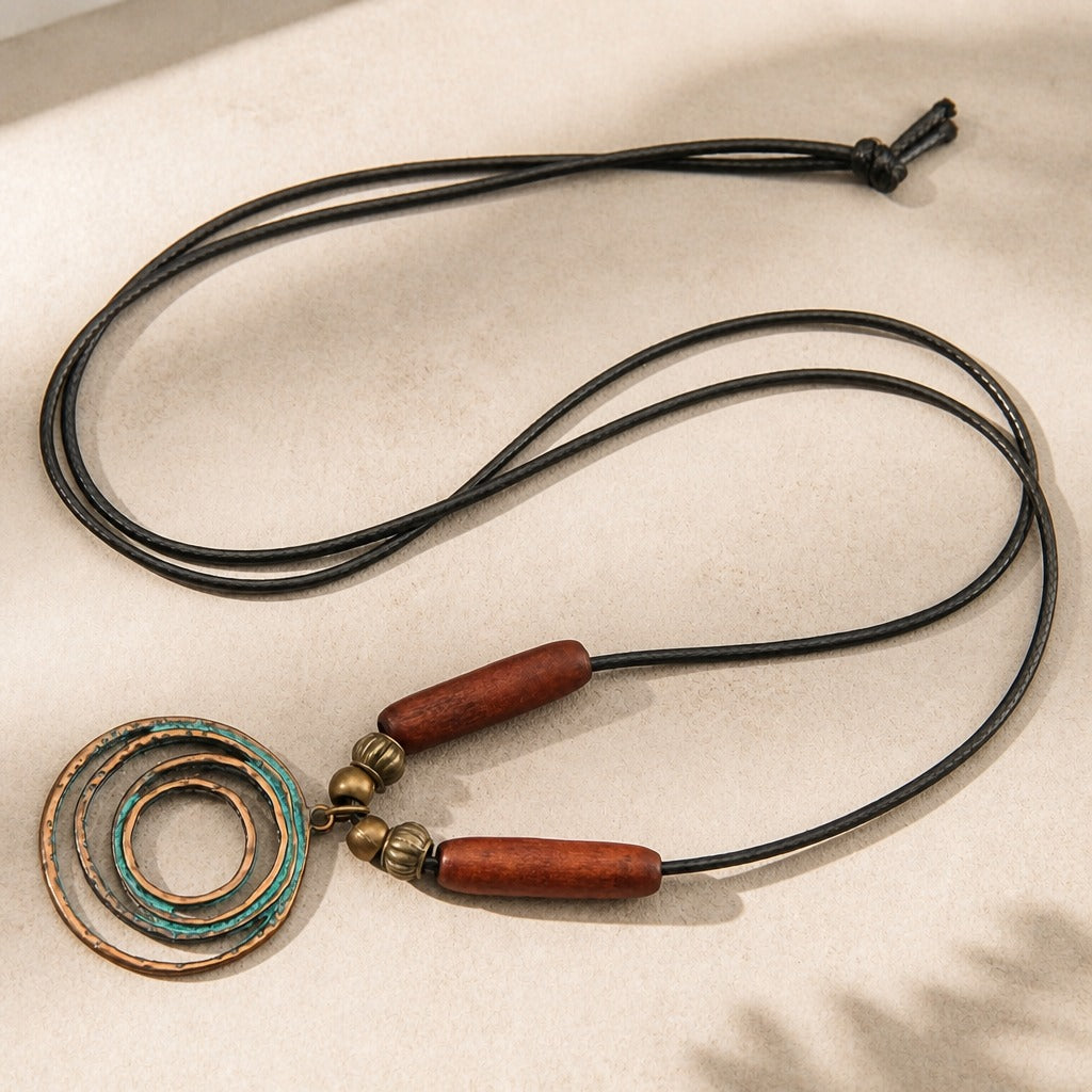 Bohemian Pendant Long Necklace