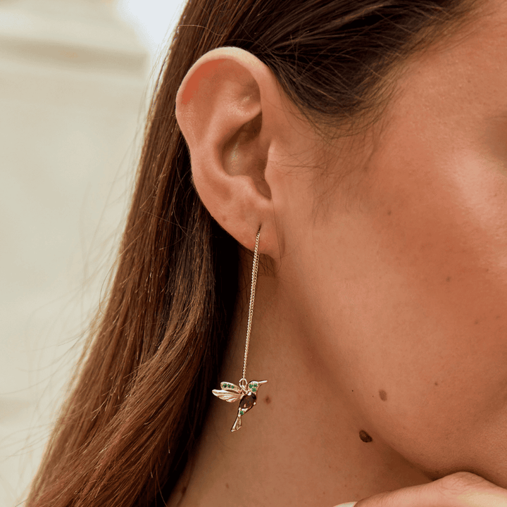 Hummingbird colorful Chic Earrings
