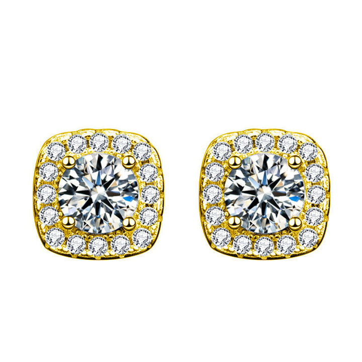 Sleek Statement Stud Earrings