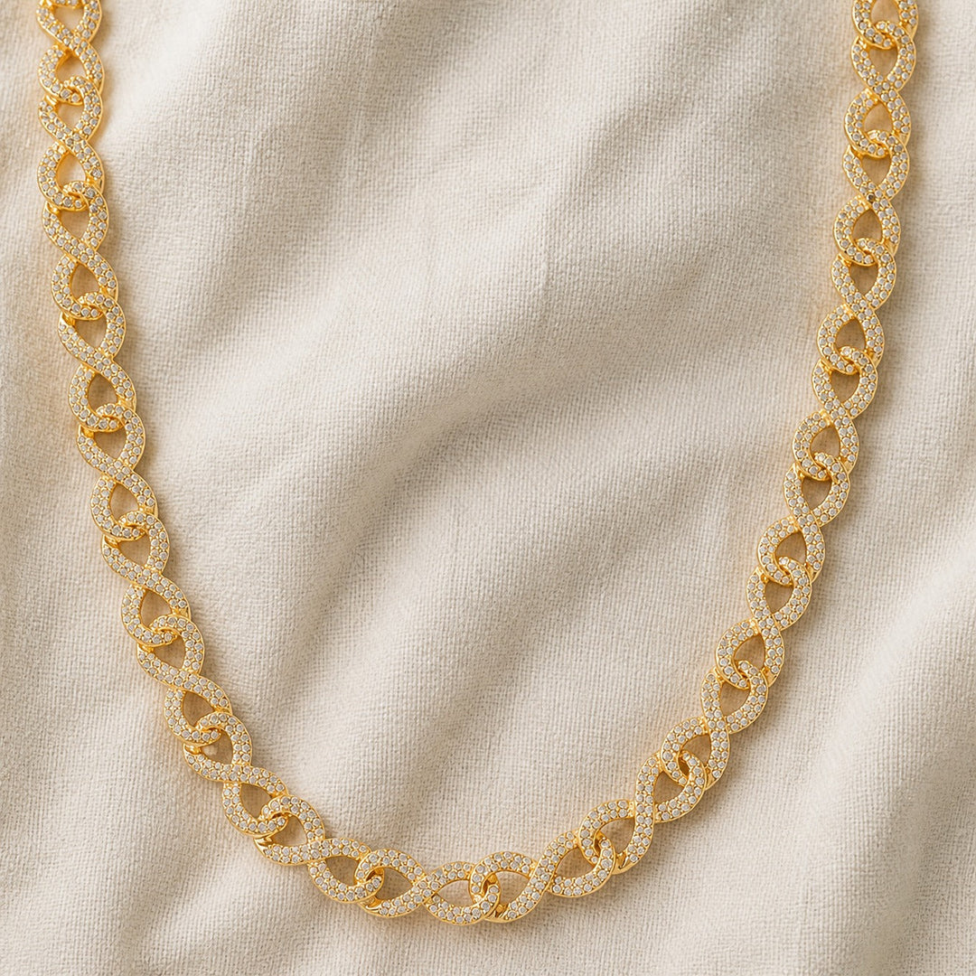Prestige Gold Link Necklace