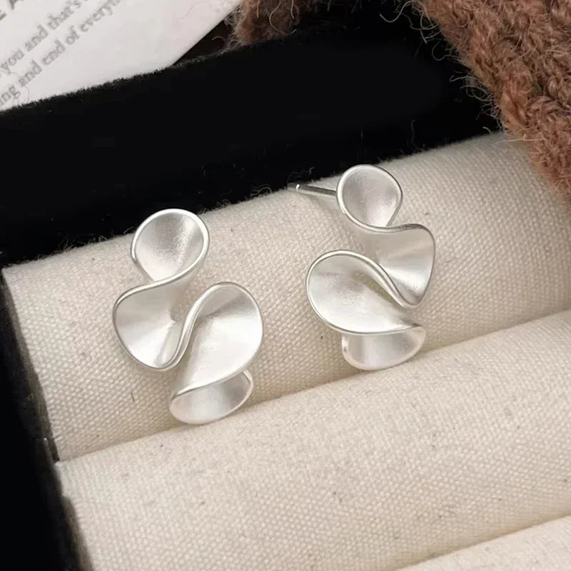 Lucia Sofia Silver and Gold Earrings