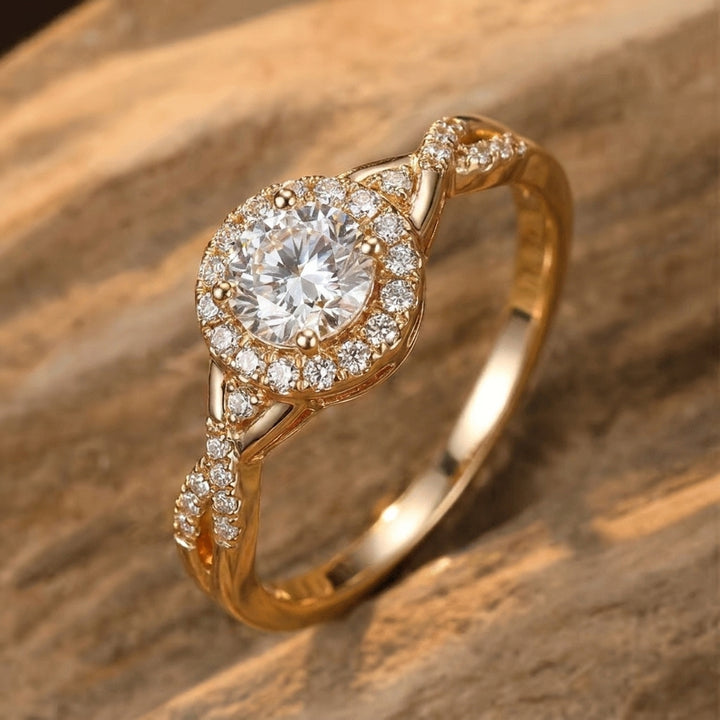 Enchanted Petal Gem Ring
