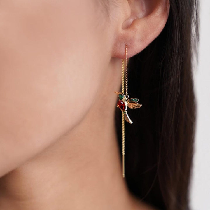 Hummingbird colorful Chic Earrings