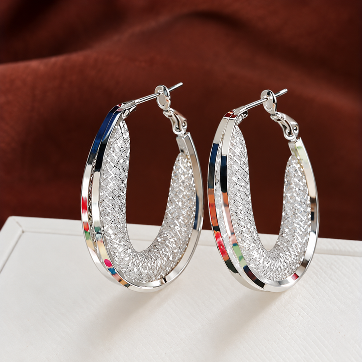 Sculpted Hoop Earrings