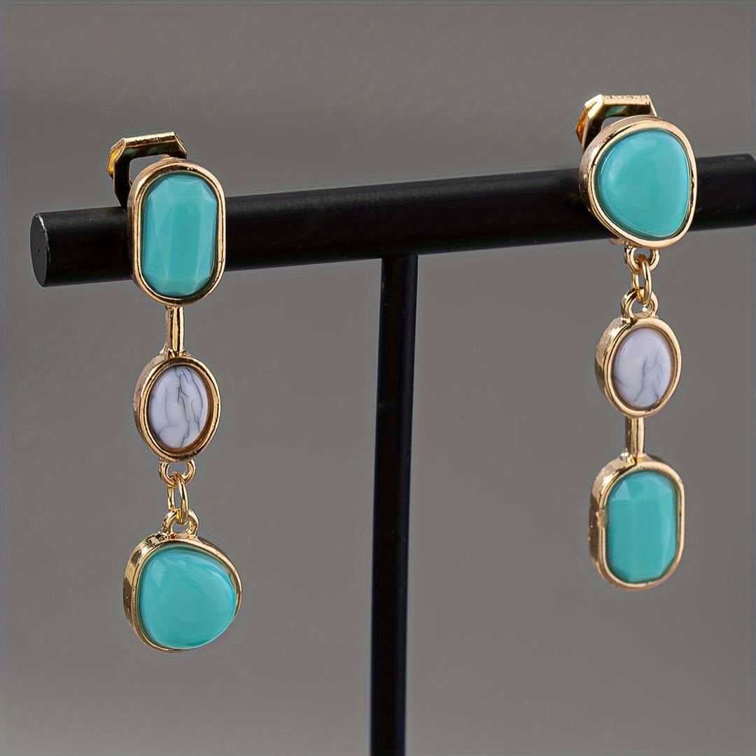 Timeless Trio Pearls Drop Earrings