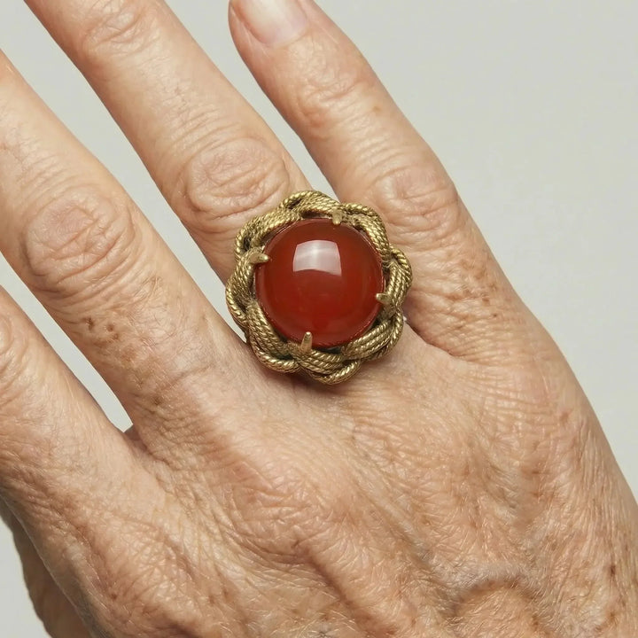 Fire Muse Statement Ring