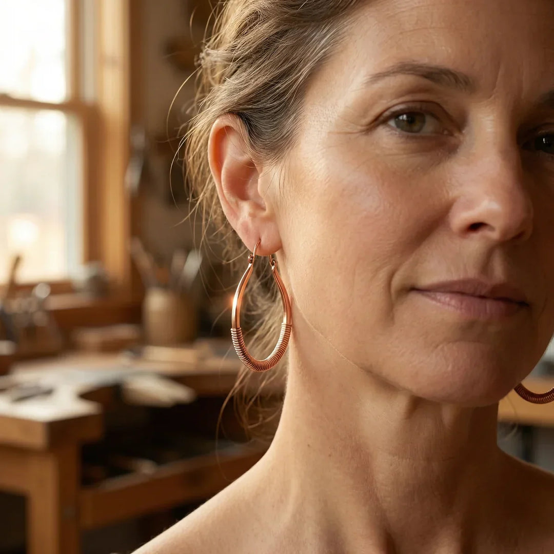 Solstice Creek Copper Earrings