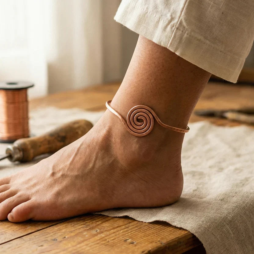 Coil Heritage Copper Anklet