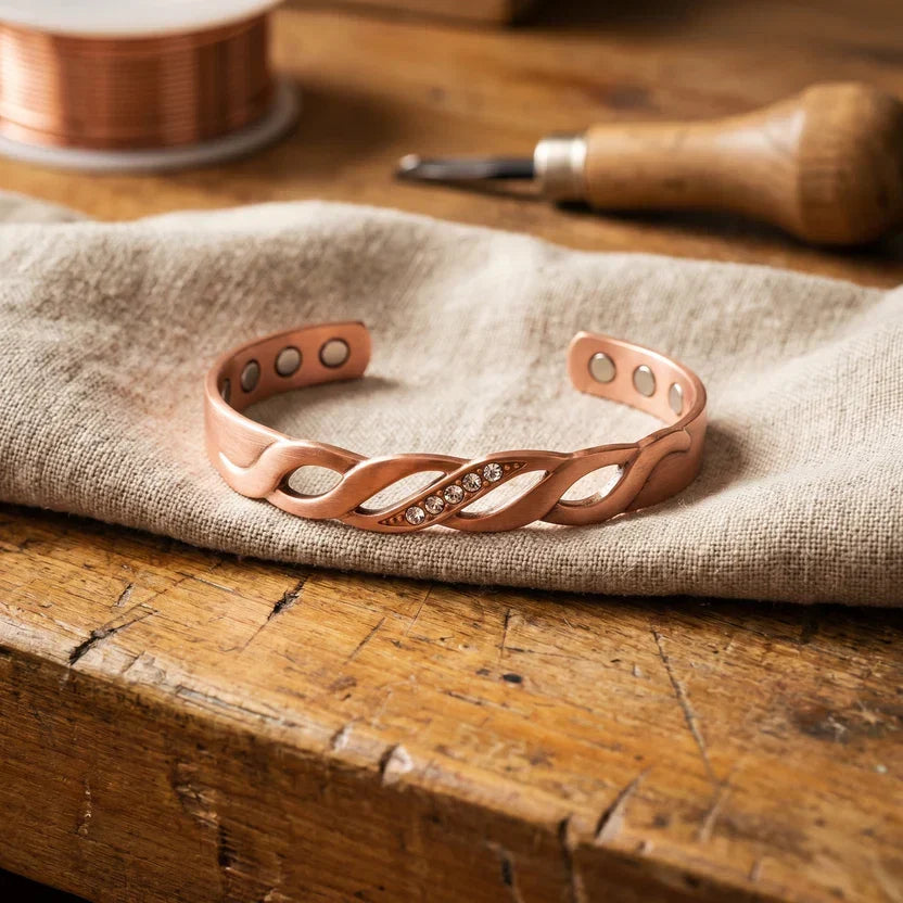 Prestige Seam Copper Bracelet