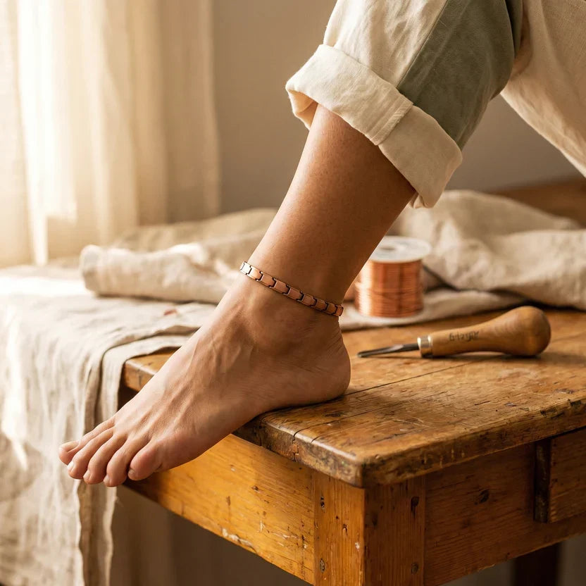 Shore Vista Copper Anklet