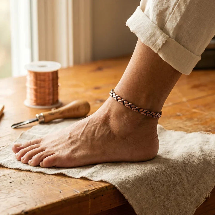 Copper Summit Link Anklet