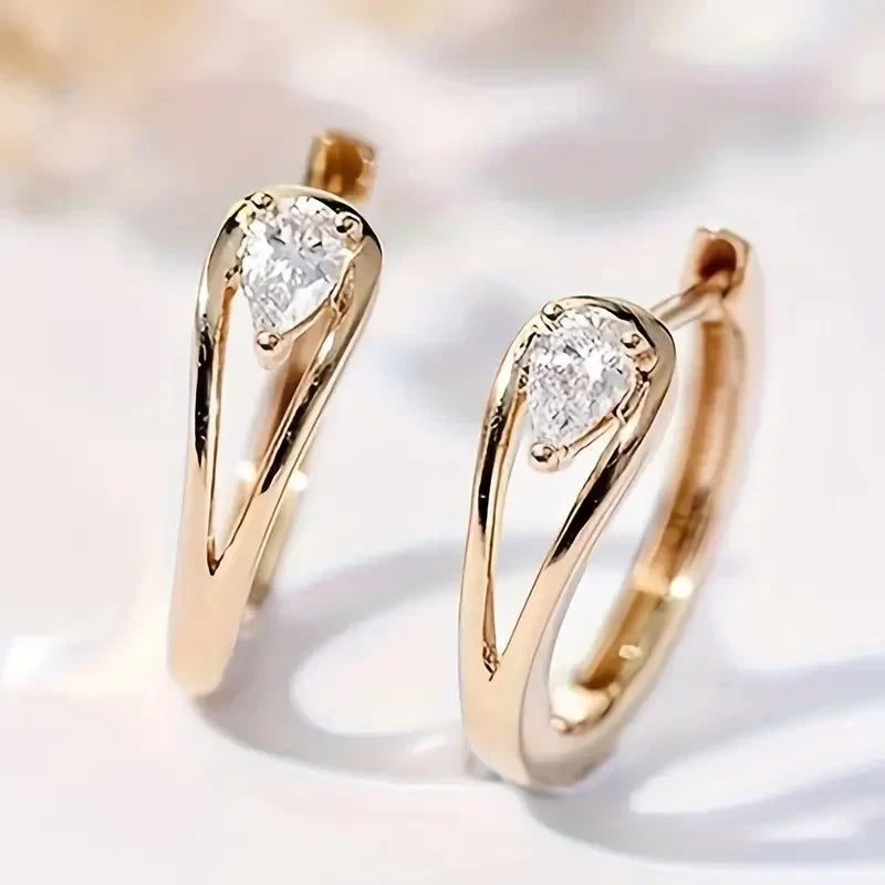 Zirconia Prestige Drop Earrings