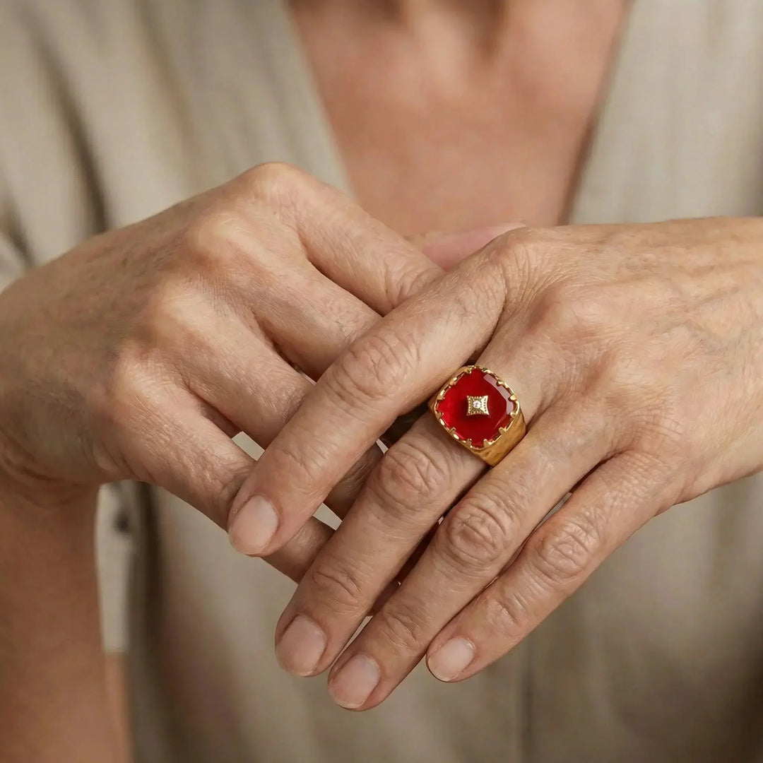 RubyRogue Statement Ring